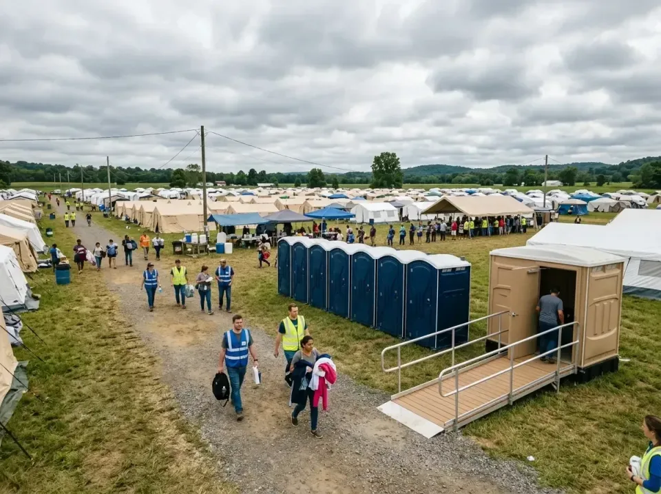 disaster-relief-camp-restrooms-010 — frequently asked questions, Dumpster & Portable Bathrooms Rental in Cedar Creek, TX